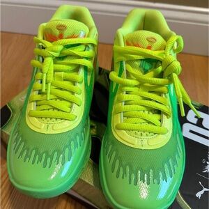 Boys Lamelo mb.02 slime size 5.5